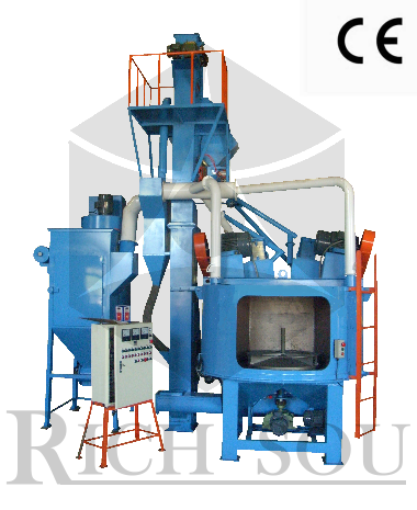 Rotary Table Shot Blasting Machine