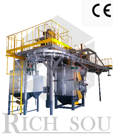 Chain Conveyor Hanger Type Shot Blasting Machine