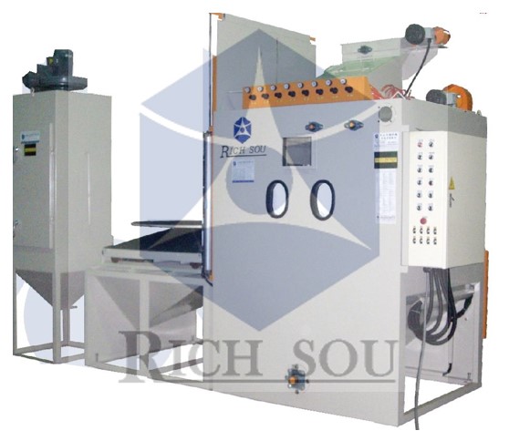 Automatic Sand Blasting Machine for Aluminum Mole