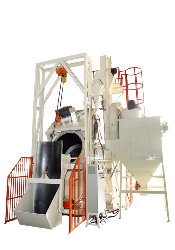 Super Drum Type Shot Blasting Machine